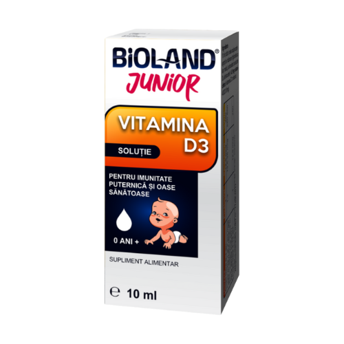 Bioland junior vitamin D3 1ml/0.45mg drops 10ml N1