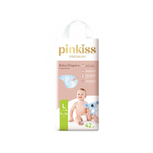 PINKISS DIAPERS PREMIUM L 42 PSC