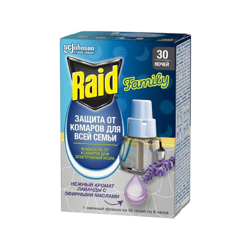 Raid - Replacement Liquid Mosquito Repellent (30 Nights) Lavender #1