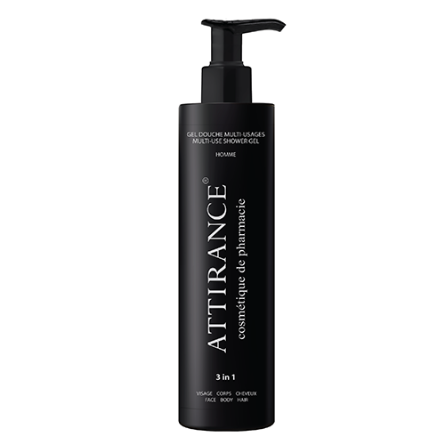 ATTIRANCE - Multi - Use Shower Gel Men 3 in 1 Face. Body. Hair 300ml