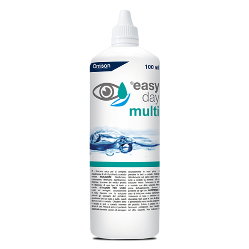 კონტაქტური ლინზის შესანახი სითხე Easy Day Multi 100ML