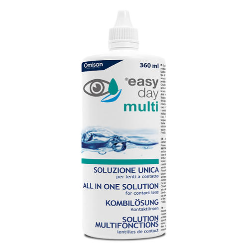 კონტაქტური ლინზის შესანახი სითხე Easy Day Multi 360ML