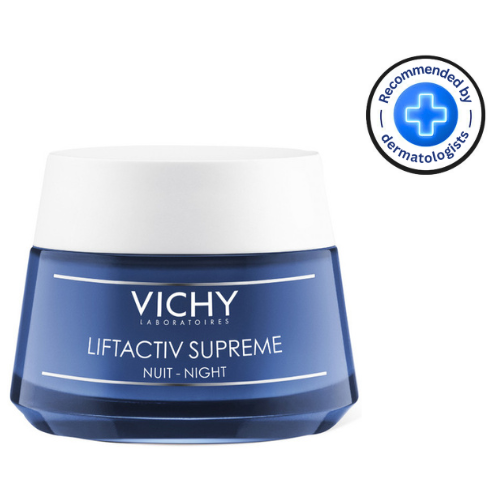 Vichy - Liftactive Supreme Night Cream H.A. Anti-Wrinkles  Anti-Ageing with Hyaluronic Acid  Vitamin CG 50ml 2502/2701