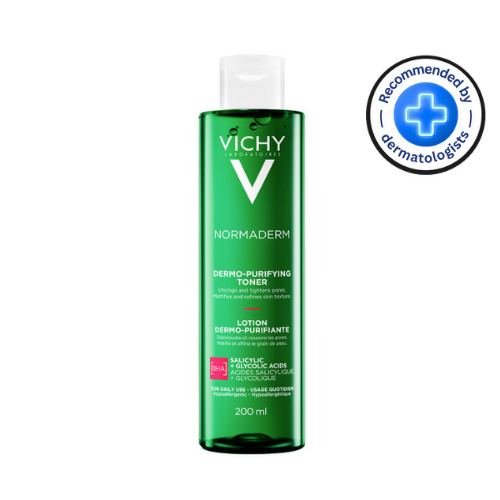 Vichy - Normaderm Purifying Pore-Tightening Lotion for Oily Blemish-Prone Skin 200ml 0751/3801