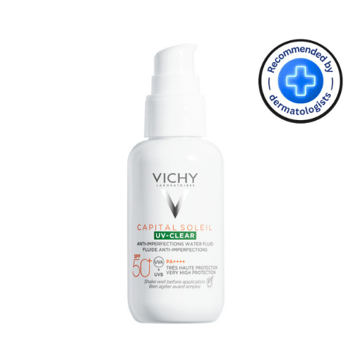 Vichy - Capital Soleil UV Clear Sun Protection SPF50+ For Oily Skins and Anti-Imperfections With Salicylic Acid and Niacinamide 40ml 7149