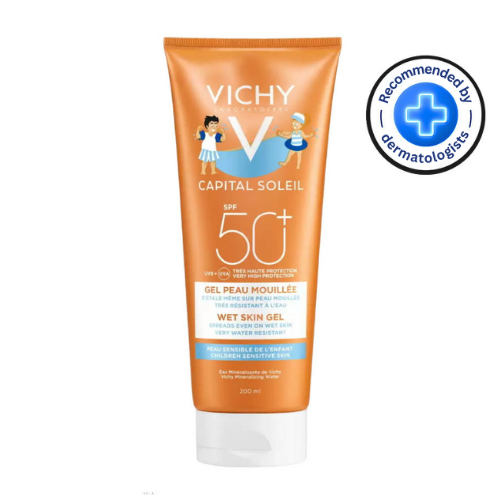 Vichy -  Capital Soleil sun protect SPF50+ kids wet skin gel 200ml 5206