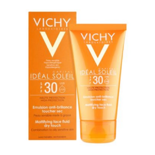 Vichy - Capital Soleil Solar Protective Dry Touch Face Fluid - Matting Effect SPF30 50ml 3196