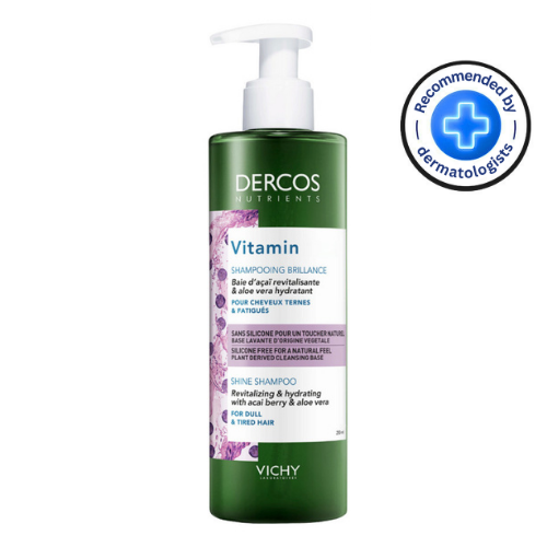 Vichy - Dercos Nutrients Vitamin A.E.C Shine Shampoo- Dull  Tired Hair 250ml