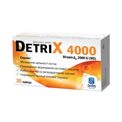 detrix vit.D3 capsule N30