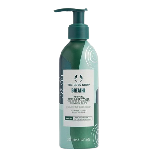 BREATHE PURIFYING HAIR  BODY WASH 200ML 17743