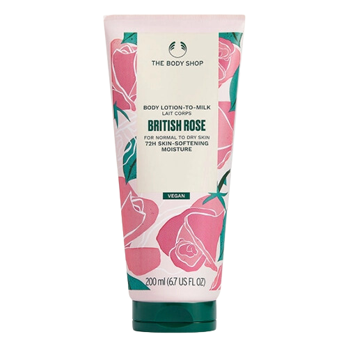 BODY LOTION-TO-MILK BRITISH ROSE 200ML 97356/34542