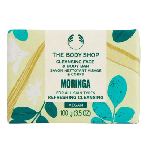 CLEANSING FACE  BODY BAR MORINGA 100G 25110