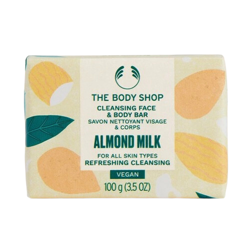 CLEANSING FACE  BODY BAR ALMOND MILK 100G 25036