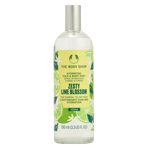 HYDRATING FACE  BODY MIST ZESTY LIME BLOSSOM 100ML 27479