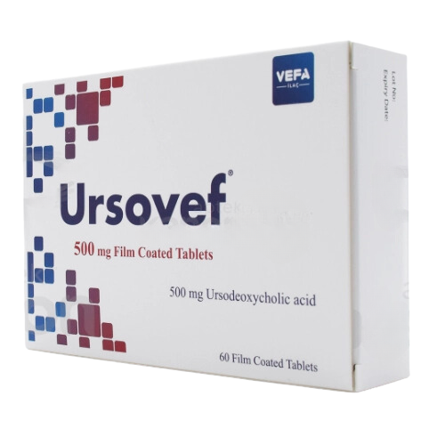 Ursovef 500mg tab #60