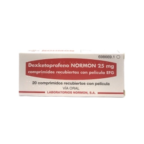 Dexketoprofeno NORMON tab 25mg #20