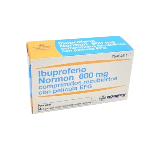 Ibuprofeno Normon tab 600mg #40