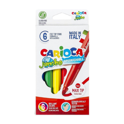 Carioca-felt-tip pen 6 colors