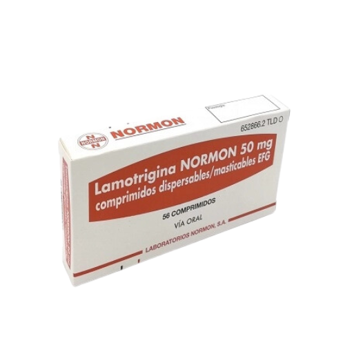 Lamotrigina normon tab 50mg #56