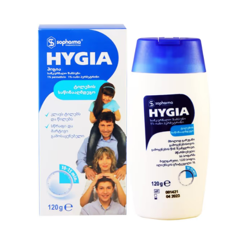 Higia shampoo for lice 120ml #1