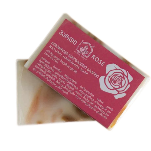 Soap 'Margi' natural rose 100 g