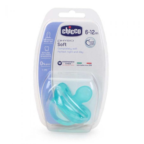 Chico - soother silicone Soft blue /6-12 months/ 27122/1892