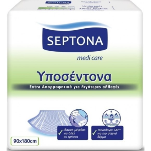 SEPTONA INCONTINENCE UNDERPADS  90x180 in a bag with SAP #15  0043/0259/0303