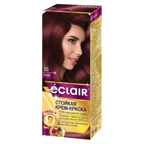 Eclair - hair dye Omega 9 garnet N031/N55 0441/3541