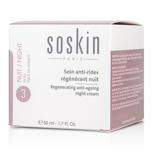 Soskin - Regerenerating anti-ageing night cream 50 ml 120522