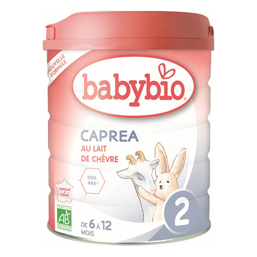 Babybio - CAPREA 2. goats milk. follow-on milk powder. 6-12 m. organic. 800 m